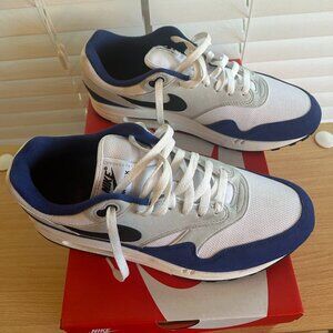 Nike Blue and White Sneakers